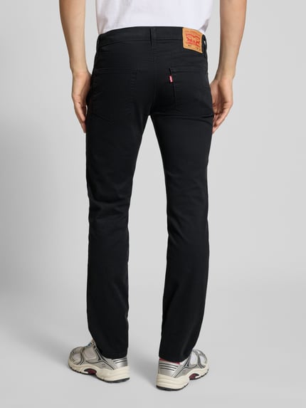 Levi's® Jeansy o kroju slim fit z 5 kieszeniami model ‘511® Slim’ Czarny 5