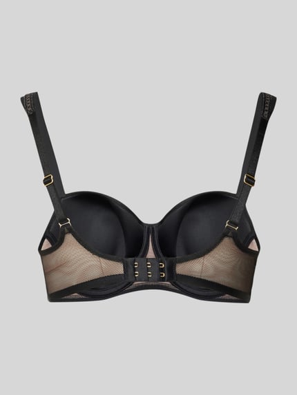 Triumph Gevoerde beugelbeha, model 'Palina Cosmic Heartbeat' Zwart - 3