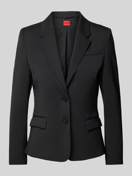 Slim fit blazer met wol model 'AREDANA' Shop The Look MANNEQUINE