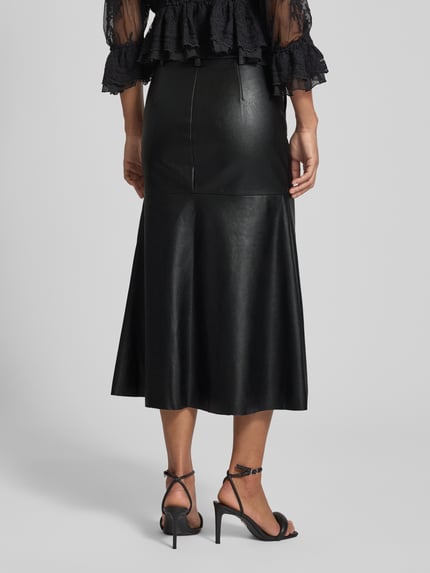 Bardot Midirock mit französischen Eingrifftaschen Modell 'KINDRA' Black 5