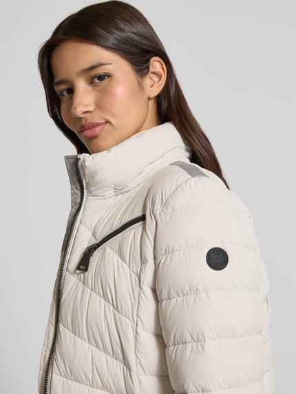 Gil Bret Gewatteerde mantel met tweewegritssluiting Offwhite - 3