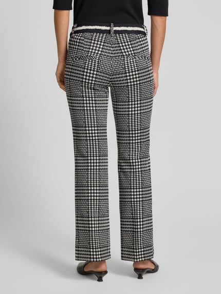 CAMBIO Korte broek met elastische band, model 'FRANCOISE' Zwart - 5