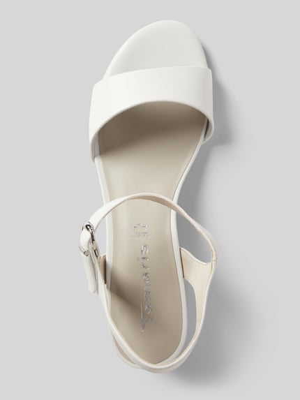 Tamaris Sandalette mit Fesselriemen Weiss 3