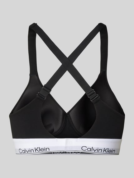 Calvin Klein Underwear Bralette mit wattierten Cups Modell 'Lift' Black 3