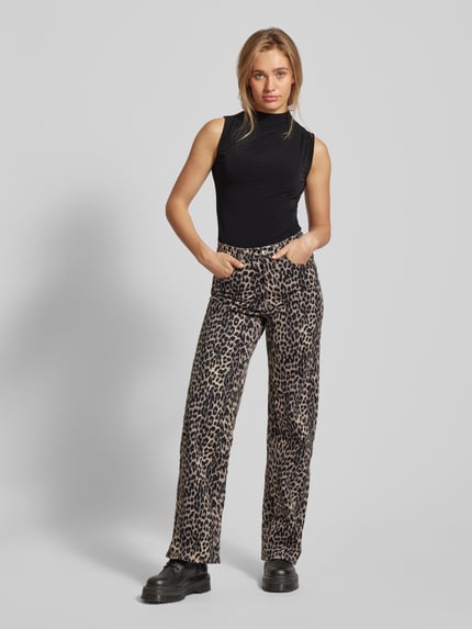 PIECES Shaped Fit Shirt ohne Ärmel Modell 'MADISON' Black 1