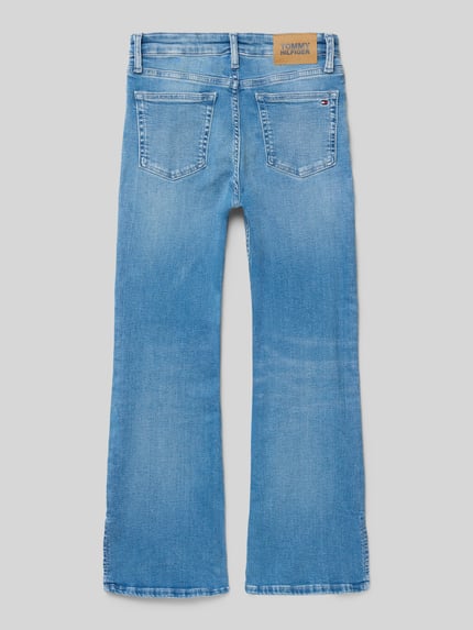Tommy Hilfiger Teens Jeansy rozkloszowane z mieszanki bawełny Niebieski 3