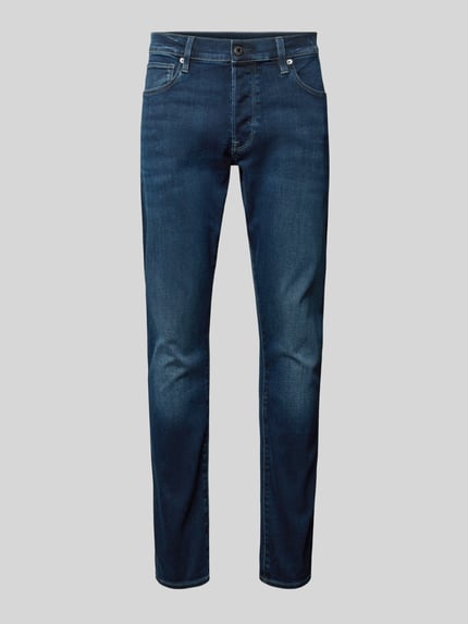 G-Star RAW Slim Fit Jeans im 5-Pocket-Design Dunkelblau 2