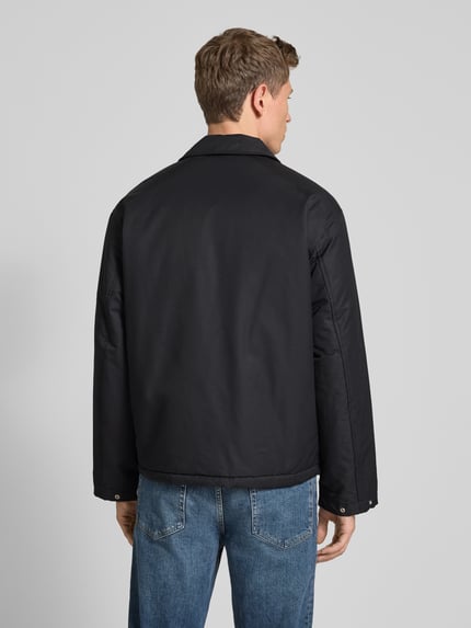 Selected Relaxed Fit Blouson aus Baumwoll-Mix Modell 'CEDRIC' Black 5