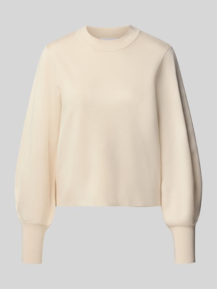 regular fit trui met ballonmouwen van Jake*s Collection 'K106-comppleat' Shop The Look MANNEQUINE
