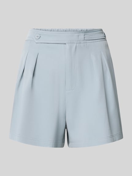 Shorts met plooien en steekzak Shop The Look MANNEQUINE