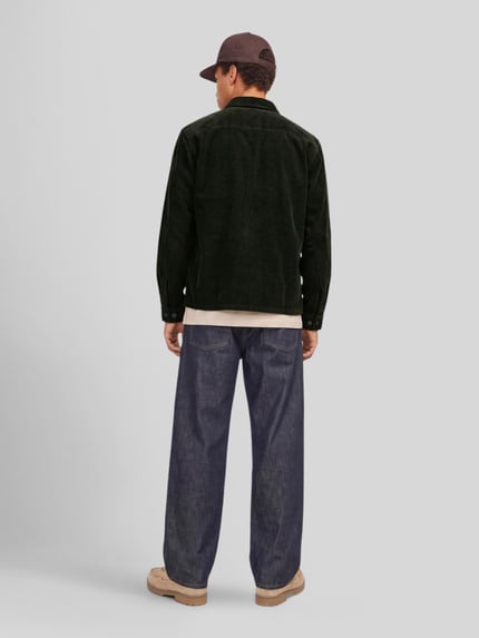 JACK & JONES Bomberjacke mit Cordstruktur Oliv 5