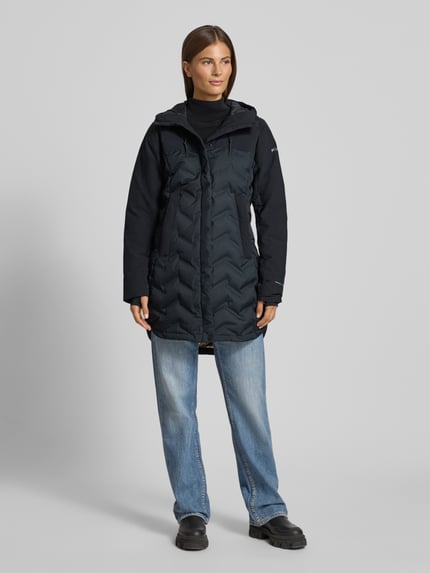 Columbia Kurtka puchowa o kroju regular fit z wypełnieniem kaczym puchem model ‘Mountain’ Czarny 1