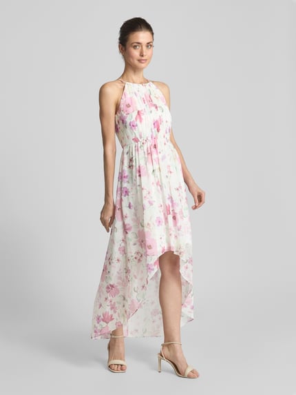 Jake*s Cocktail Cocktailkleid mit gelegten Falten Ecru 1