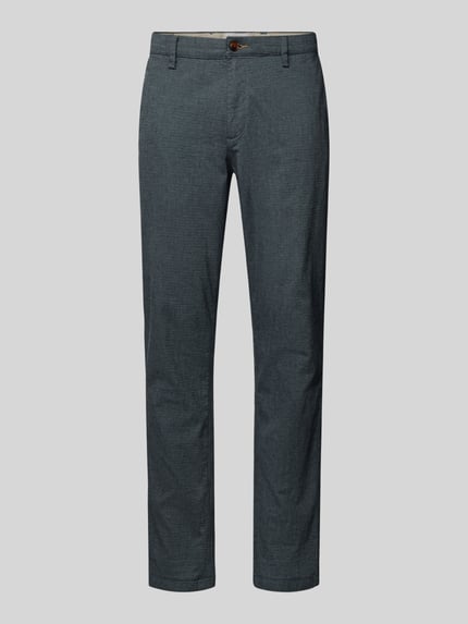 JACK & JONES Chinosy o kroju slim fit z dodatkiem streczu model ‘Marco’ Ciemnoniebieski 2
