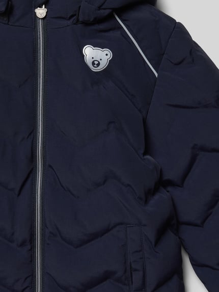 Steiff Steppjacke mit Label-Details Marine 2