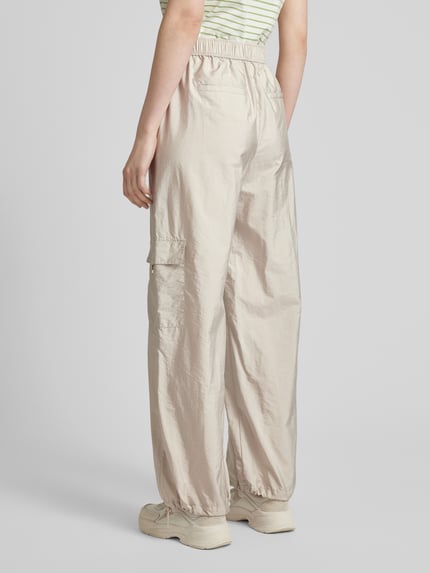 Raffaello Rossi Wide Leg Cargohose mit elastischem Bund Modell 'PASCALE' Sand 5