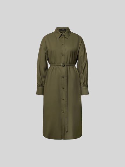 Joseph Overhemdjurk van pure viscose Middenbruin - 2