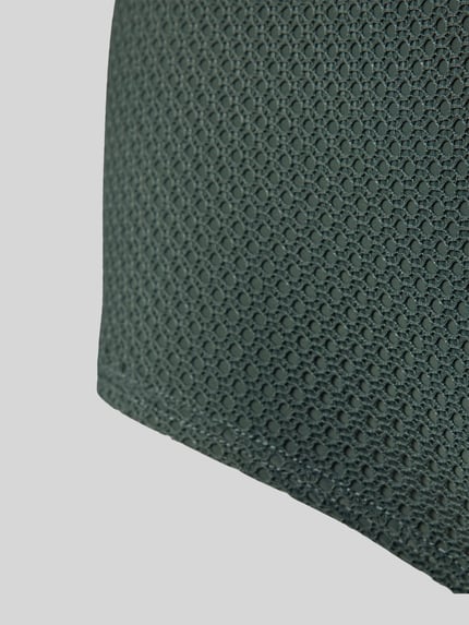 LASCANA Slip met strikdetail, model 'Nuance by Lascana' Donkergroen - 2