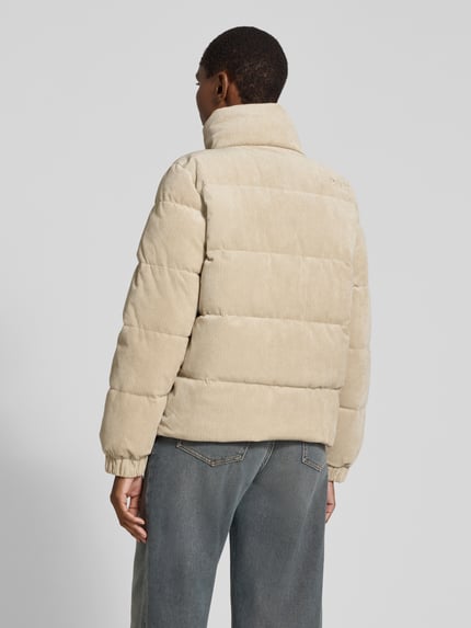 Tom Tailor Denim regular fit pufferjack in cordlook Beige - 5