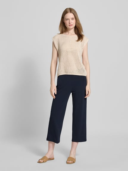 someday. Relaxed Fit Stoffhose mit verkürztem Schnitt Modell 'Celasto' Marine 1