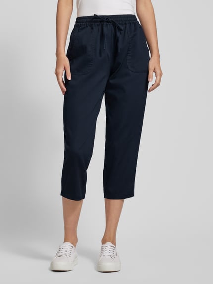 Soyaconcept Stoffhose in verkürzter Passform Modell 'AKILA' Marine 4