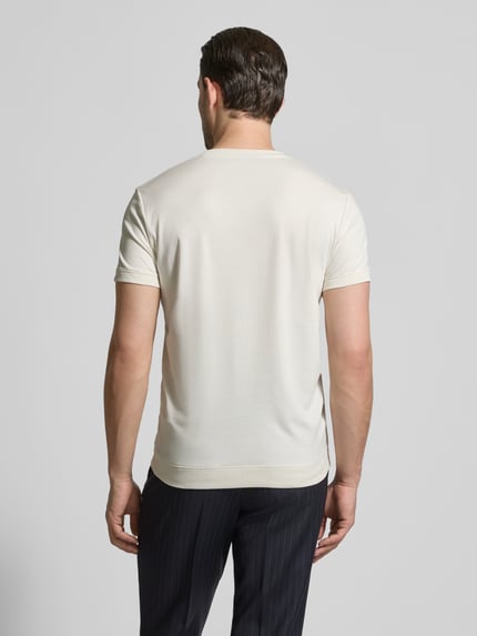 RAGMAN T-Shirt mit Rundhalsausschnitt Ecru 5