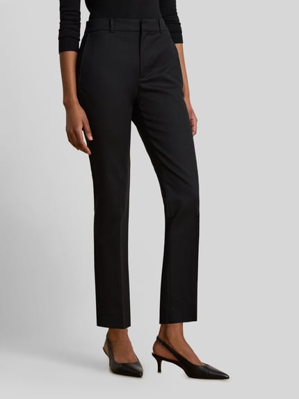 Lauren Ralph Lauren Regular Fit Chino aus Baumwoll-Mix Modell 'ABRIANNA' BLACK 4