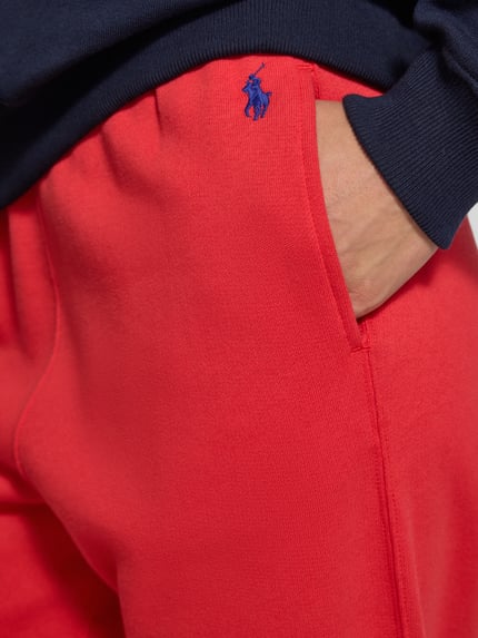 Polo Ralph Lauren Spodnie dresowe z elastycznym ściągaczem Czerwony 3