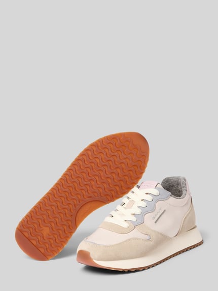 GANT Sneaker mit Label-Detail Modell 'BEVINDA' Taupe 4