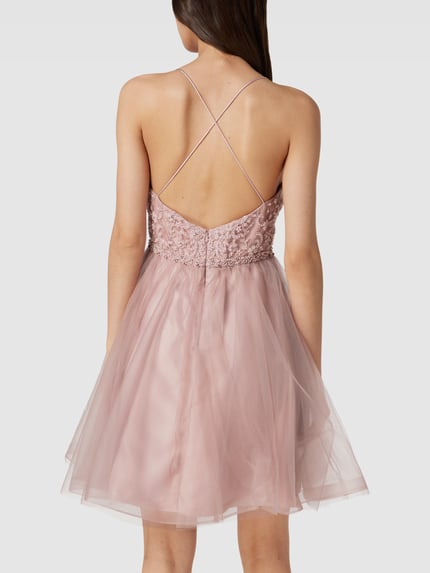 Laona Cocktailkleid mit Ziersteinbesatz Rose 5