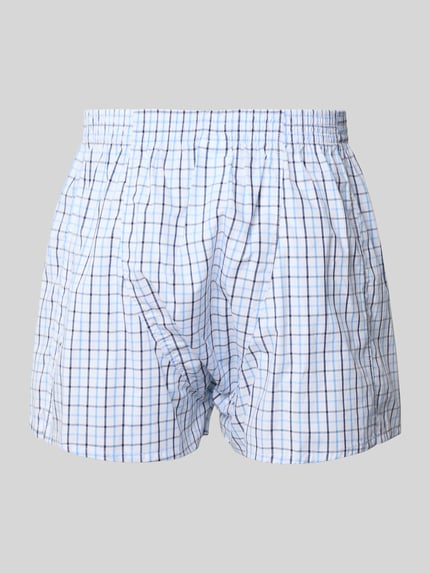 MCNEAL Boxershorts mit Label-Detail im 3er-Pack Hellblau 3