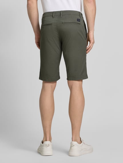 Tom Tailor Slim Fit Chinoshorts aus Baumwoll-Mix Khaki 5