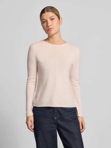 Christian Berg Woman Regular Fit Strickpullover aus reinem Kaschmir Hellrosa 4