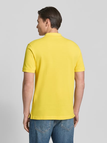 BOSS koszulka polo o kroju regular fit z czystej bawełny model 'PALLAS' Żółty 5