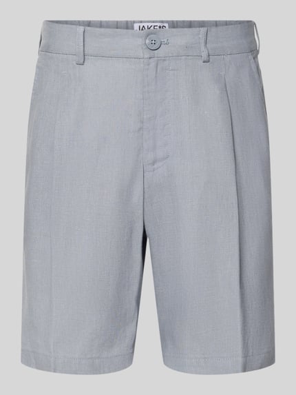 Bermudas aus reinem Leinen Shop The Look MANNEQUINE