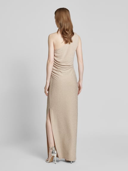 SWING Abendkleid mit seitlicher Raffung Gold 5
