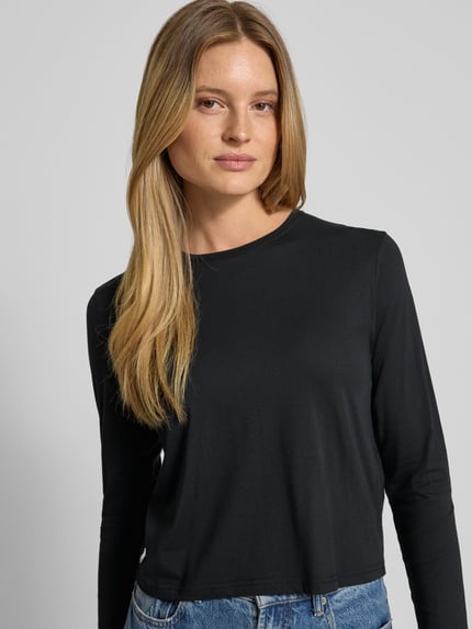 Polo Ralph Lauren Regular fit shirt met lange mouwen van een mix van katoen en modal Zwart - 3