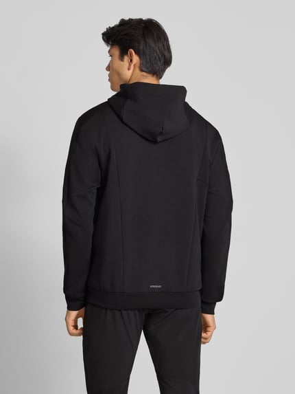 adidas Training Bluza rozpinana o kroju regular fit z nadrukiem z logo model ‘Full’ Czarny 5