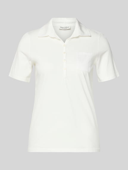 Marc O'Polo regular fit poloshirt van puur katoen Wit - 2