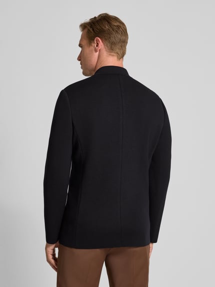 Emporio Armani Regular Fit 2-Knopf-Sakko mit Woll-Anteil Marine 5