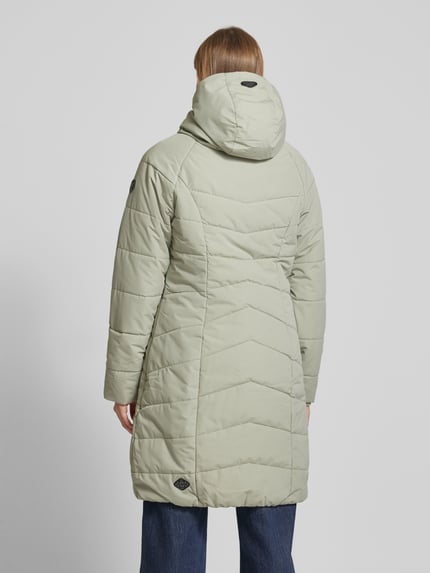 ragwear Płaszcz pikowany z dwustronnym zamkiem błyskawicznym model ‘Dizzie’ Trzcinowy 5