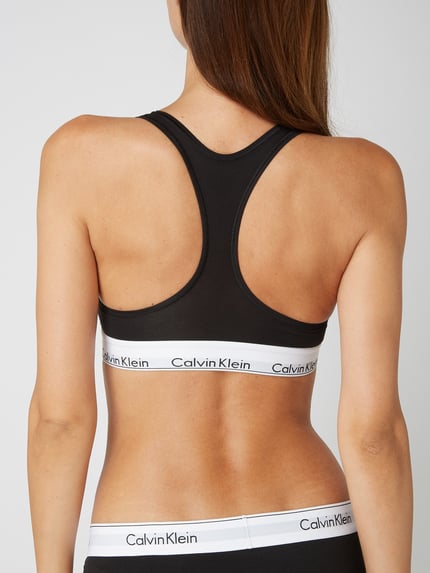 Calvin Klein Underwear Bustier mit Logo-Bund Black 5