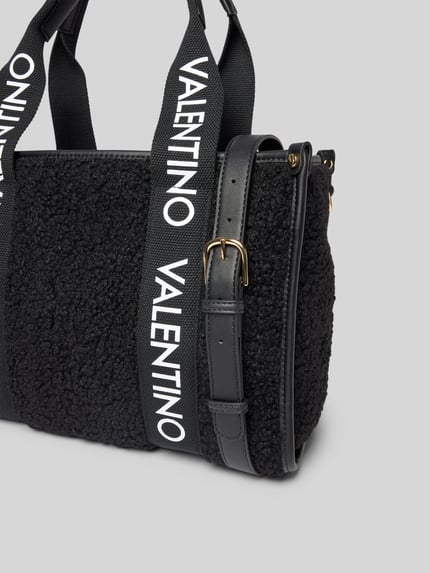 Valentino Bags Handtasche aus Teddyfell Black 2