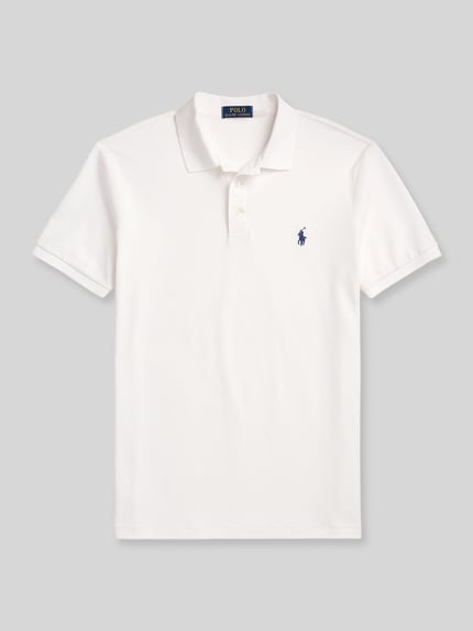 Polo Ralph Lauren Regular Fit Poloshirt aus Baumwoll-Mix Weiss 2