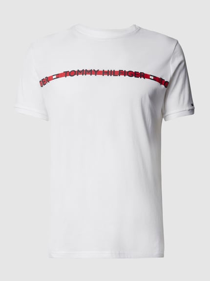 Tommy Hilfiger T-Shirt mit Lyocell-Anteil Weiss 2