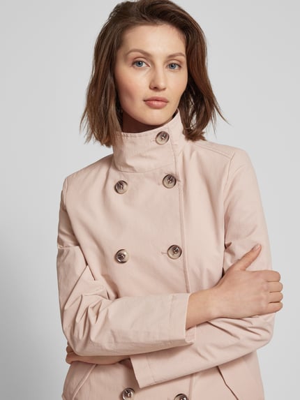 Christian Berg Woman Selection Trenchcoat mit Stehkragen Rose 3