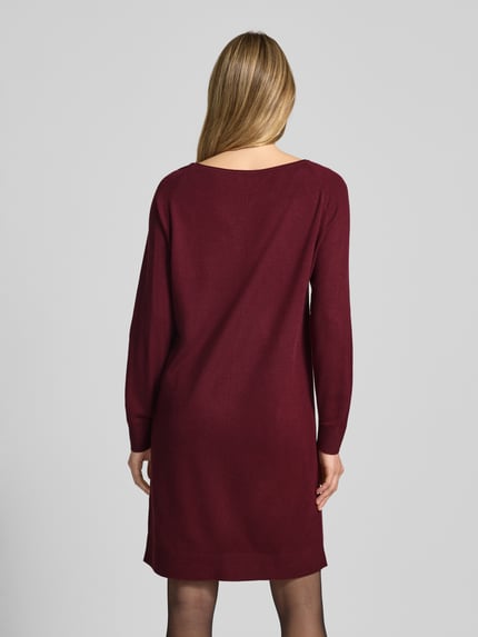 s.Oliver RED LABEL Freizeitkleider aus Viskose-Mix Bordeaux 5