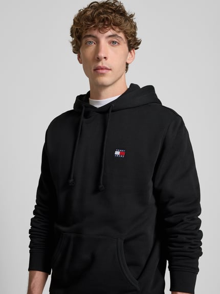 Tommy Jeans Regular fit hoodie van puur katoen Zwart - 3