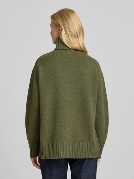 Polo Ralph Lauren Strickpullover mit Rollkragen Gruen 5