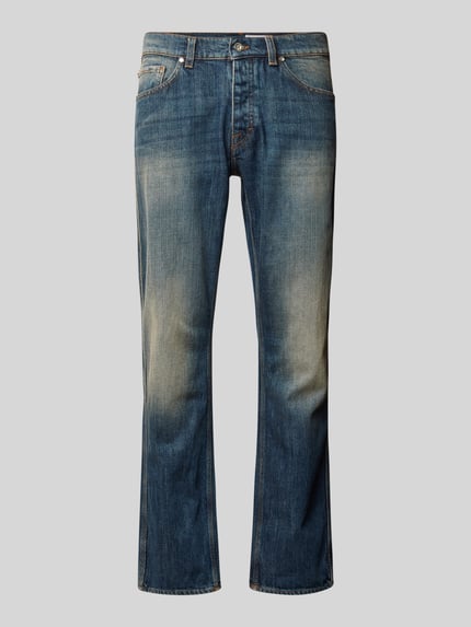 Tiger of Sweden Regular Fit Jeans im 5-Pocket-Design Modell 'MARTY' Jeansblau 2